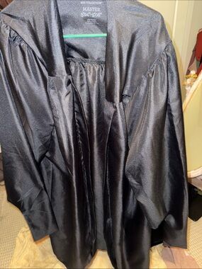 Women's Black Graduation Gown